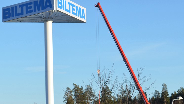 Biltema i Avesta