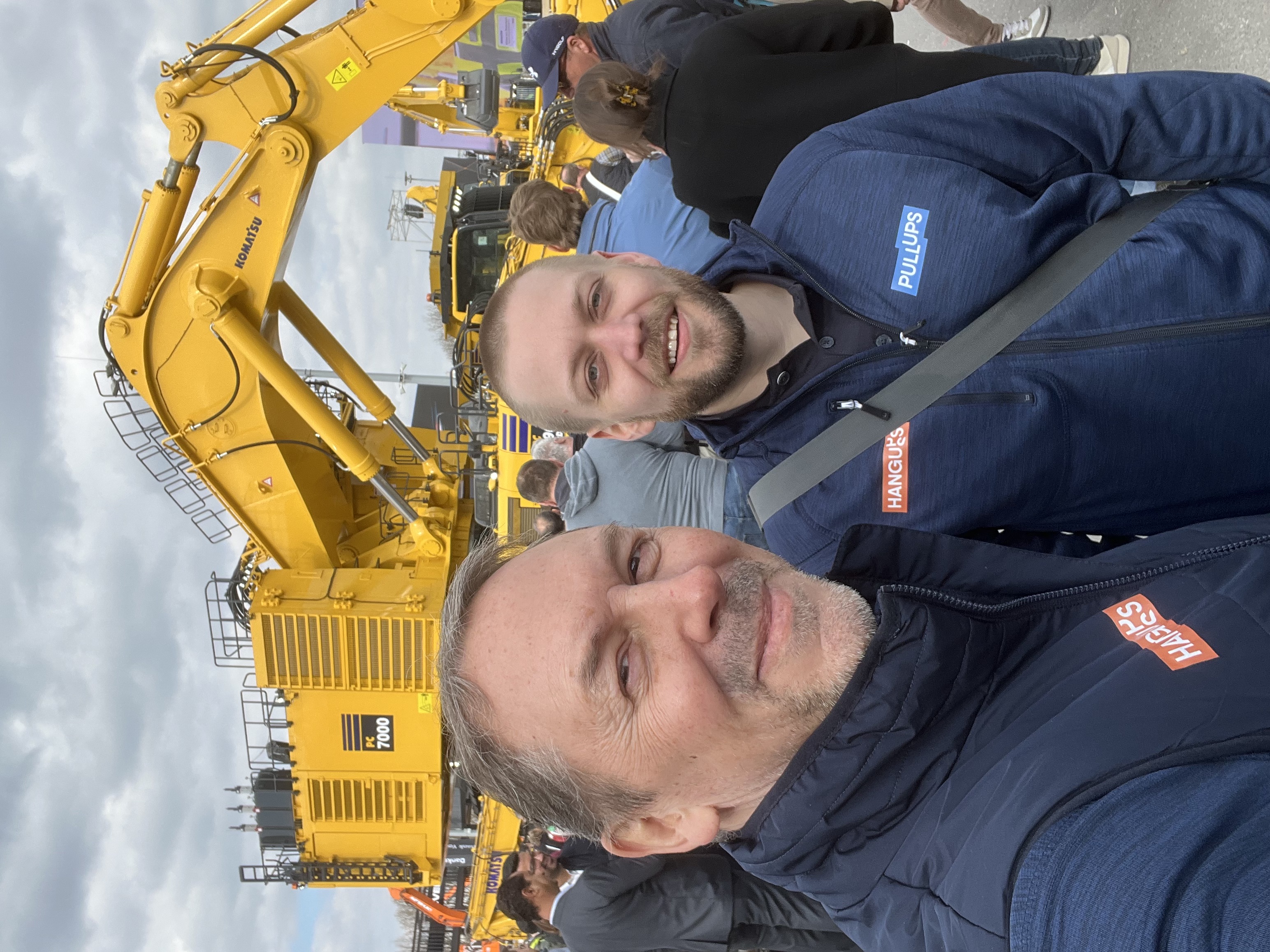 Jesper Hellström till vänster och Pontus Ramström på Hangups